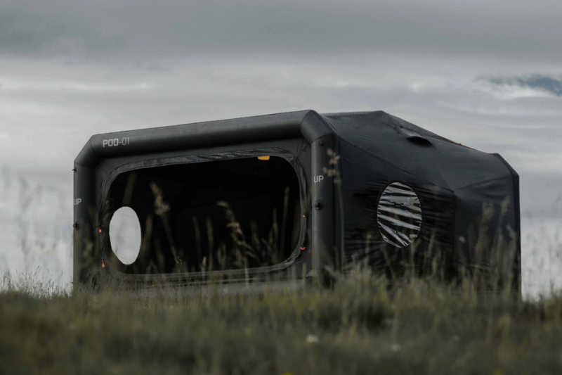 EXØD ‘Air Station Pod-01’ Is a $2,000 Portable, Inflatable Home