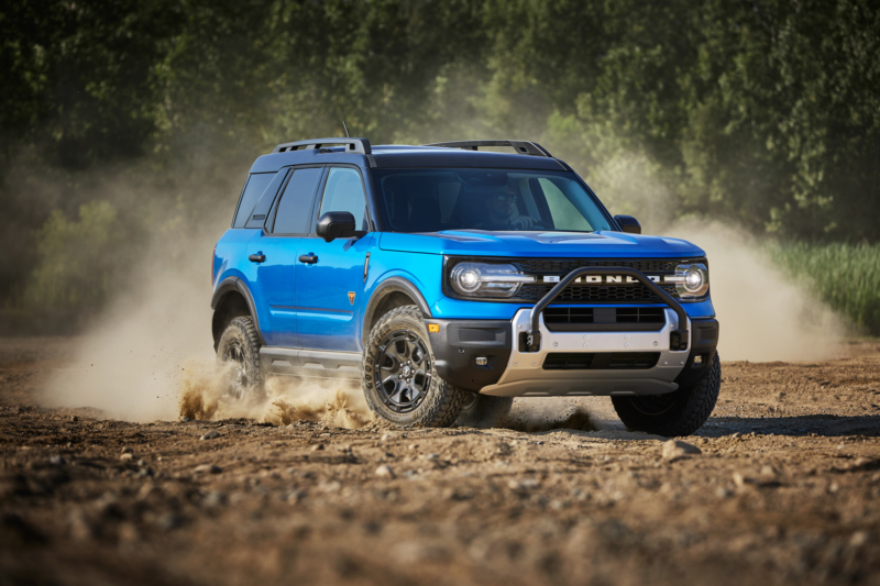 Off-Road Adventure Ready: 2025 Ford Bronco Sport Gets Sasquatch Package