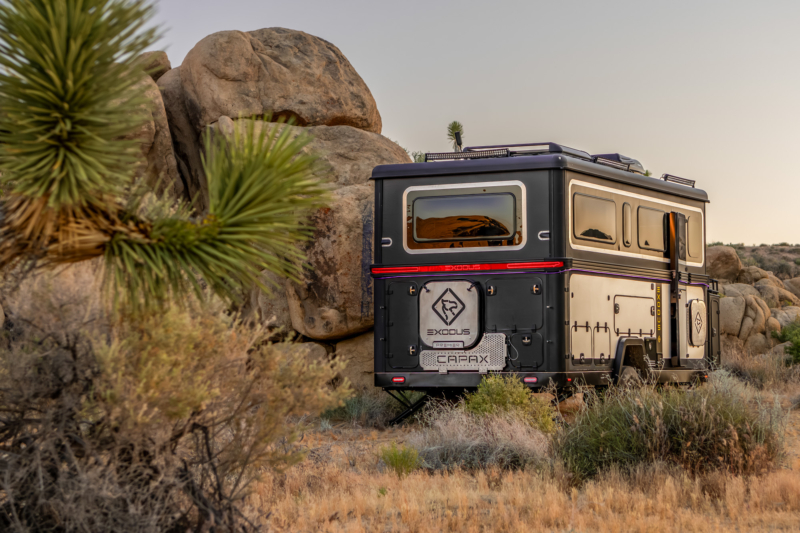 Garageable, Off-Grid-Capable Travel Trailer: Introducing the Exodus Rigs Capax