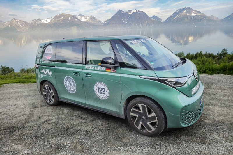 Electric Van Life Rallying: Massive VW ID. Buzz Euro Adventure