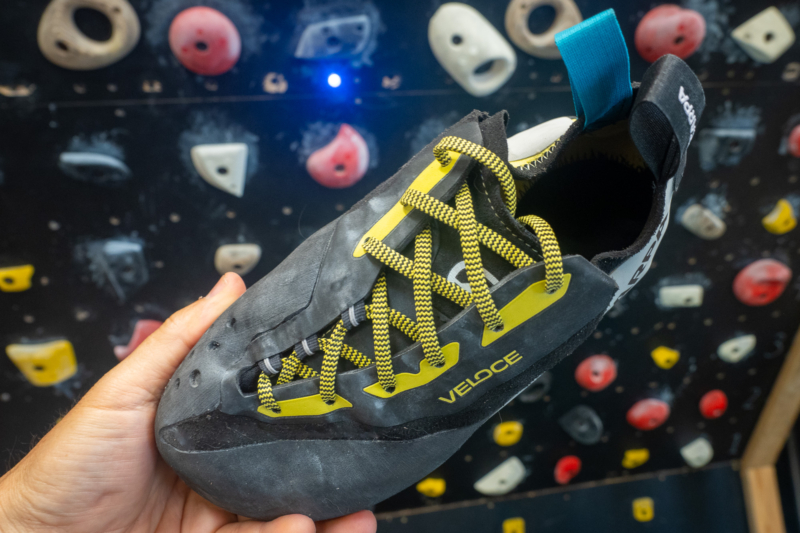 Super Pliable and Sticky for Pumping Plastic: SCARPA Veloce L Climbing Shoe Review