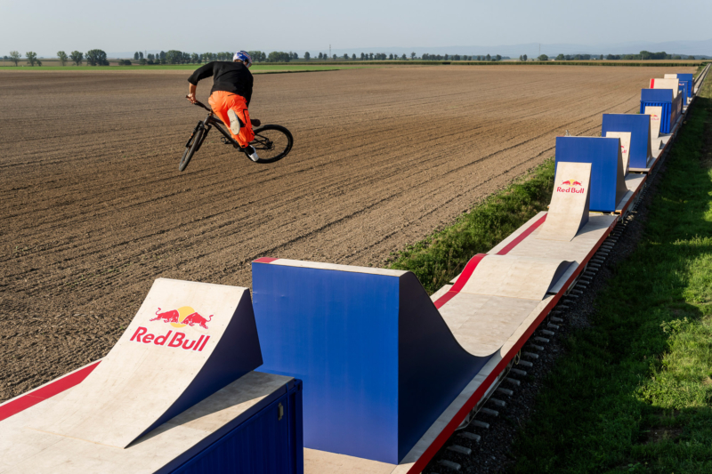 First-Ever Flips and Whips on a Moving Train: Watch the ‘Red Bull Bike Express’